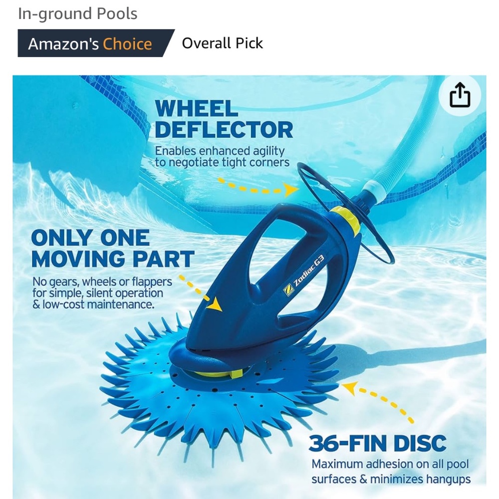 Zodiac G3 Pro Pool Cleaner